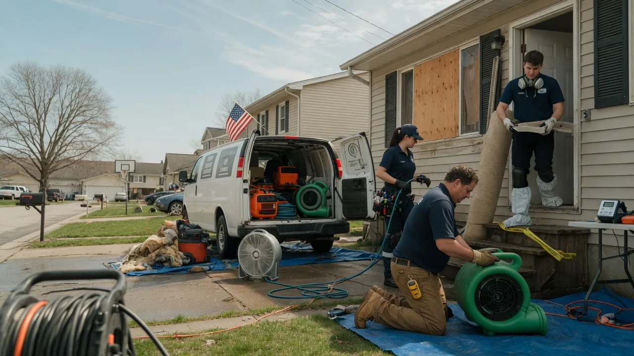 Water Damage Restoration in Laketon, IN near me